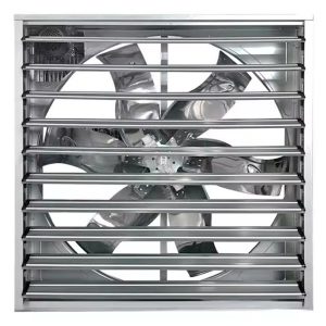 odstraňování zápachu z chovu prasat pozinkovaný ventilátor s podtlakem